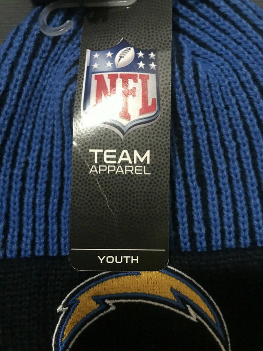 Chargers | NFL Toboggan Knit Warm Hat | Blue (Youth Size)