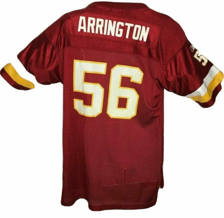 Washington Redskins LaVar Arrington Reebok Red Jersey Youth (Size: XL 18/20)