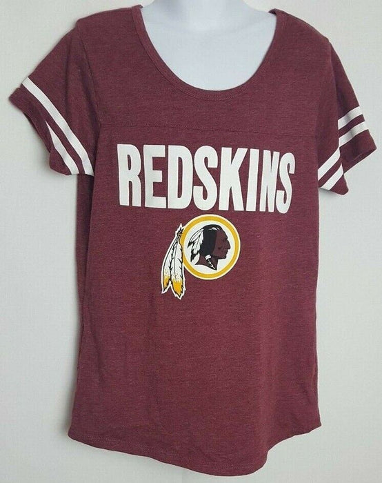 Washington Redskins NFL Girls Youth Scoop Neck T-shirt (Size: L 10/12)