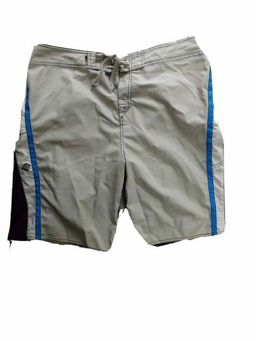 Quick Silver Board Shorts DrawString Polyester Shorts (Size: 38 X 10)