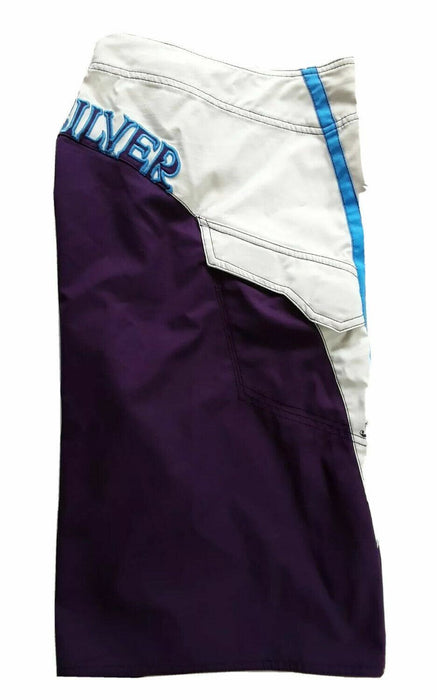 Quick Silver Board Shorts DrawString Polyester Shorts (Size: 38 X 10)