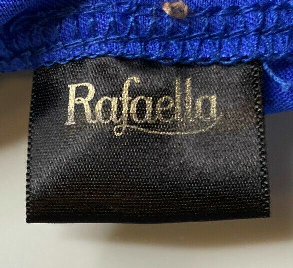 Rafella Blue Solid Comfort Waist Shorts (Size: 10)