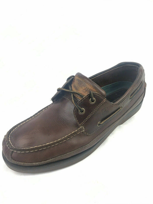 Sperry Boat Shoes Dark Brown Casual Shoes Men's (Size: 13M) Vintage