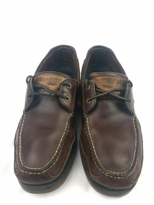 Sperry Boat Shoes Dark Brown Casual Shoes Men's (Size: 13M) Vintage