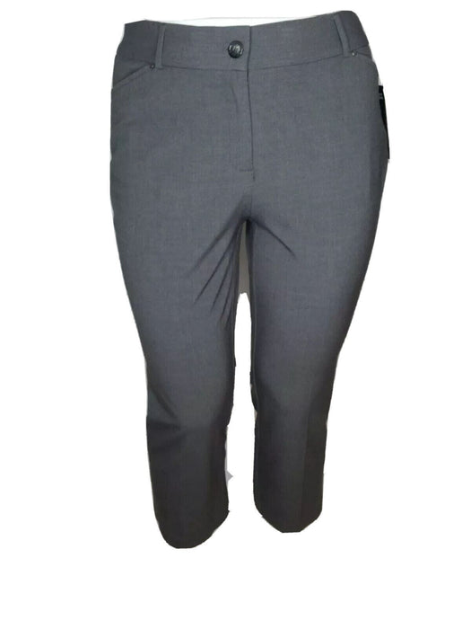 Avenue Petite Size | Grey Tummy Control Trousers | New!