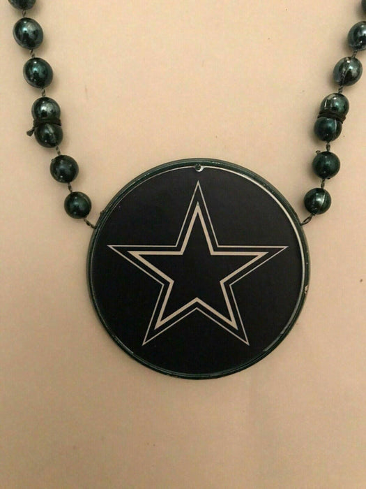 Dallas Cowboys NFL Bead Necklace Licensed Jewelry