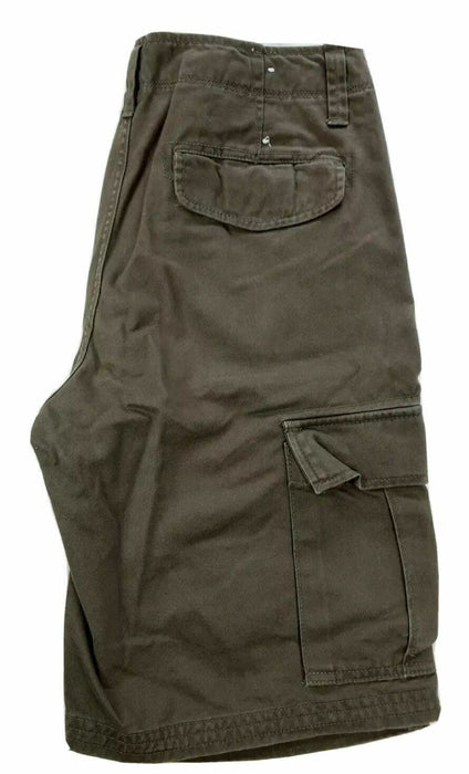 Gap Rugged Heavy Cotton Cargo Shorts Men's Hunter Green  (Size:  29 X 10)