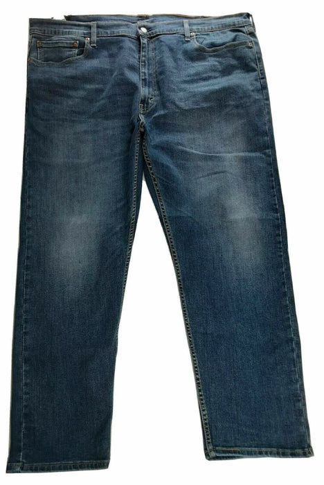 Levi's 502 Taper Fit Stretch Jeans Medium Wash (Big & Tall: 46 x 30) 596840001