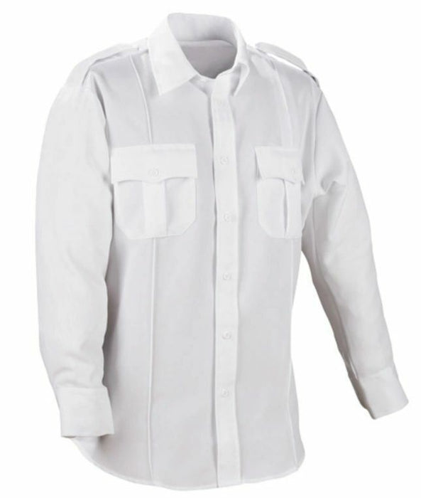 Interceptor Tactical Uniform Long Sleeve Shirt White (Size: 20/20.5)