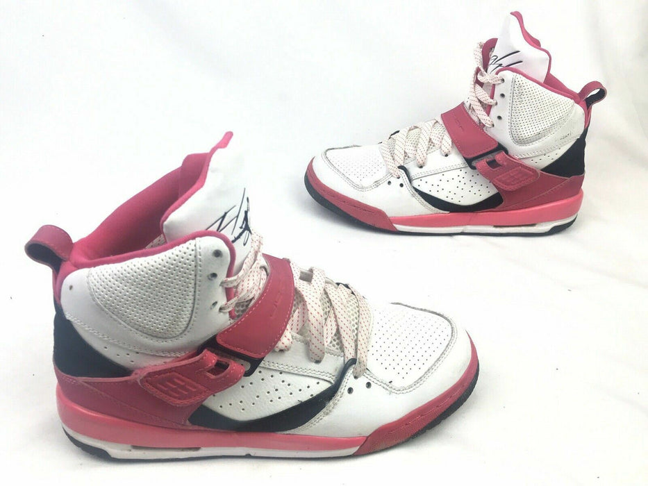 Nike Air Jordan 1 Flight GS Pink/White Shoes Youth (Size: 6.5Y) 837024-158