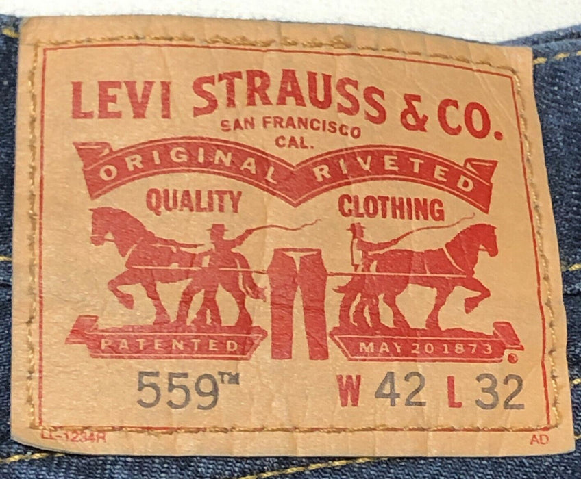 Levi's 559 Relaxed Fit Jeans Dark Wash (Big & Tall: 42 x 32) 005590411