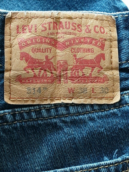 Levi's 514 Straight Fit Jeans Medium Wash (Size: 38 x 30) 005144010