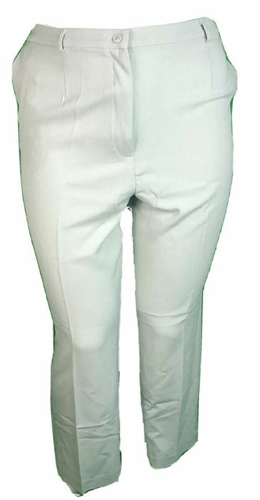 Appleseed's Green Comfort Waist Stretch Pants (Size: 20W)