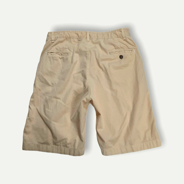 Trevero Flat Front 5 Pocket Men Shorts Beige (Size: 36 x 11)