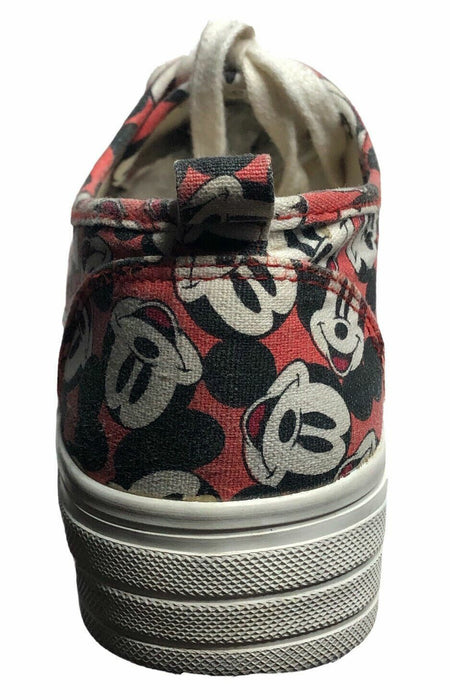 H&M Divided x Disney Mickey Mouse Orange Skateboard Shoes Women's (Size: 6)