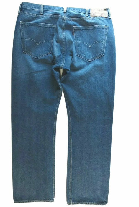 Levi's 501 Original Straight Leg Button Fly Jeans Med Wash (Big & Tall: 40 x 32)