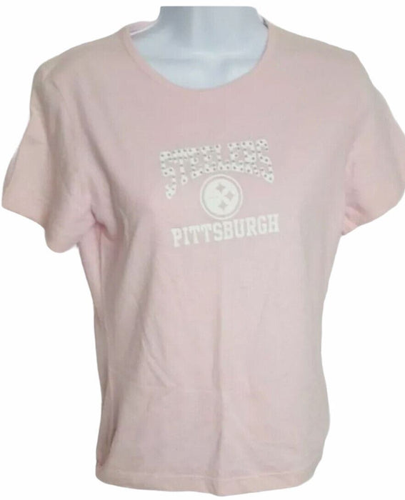 NFL Pittsburgh Steelers NFL Pink Girls Tee's (Size: S)