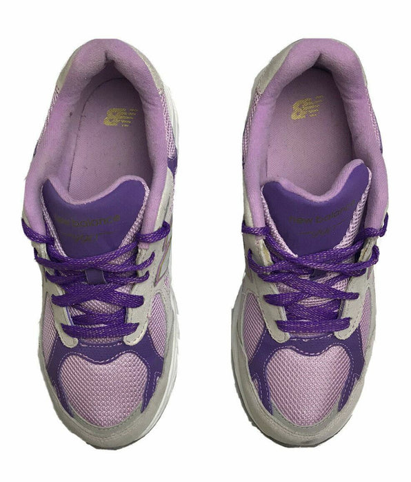 New Balance Youth 990 Series Grey/Purple Running Shoes Women (Size: 7) KJ990MPG