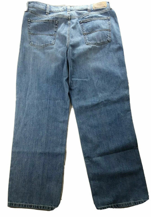 L.L. Bean Natural Fit 100% Cotton Jeans Med Wash (Size: 38 x 30)