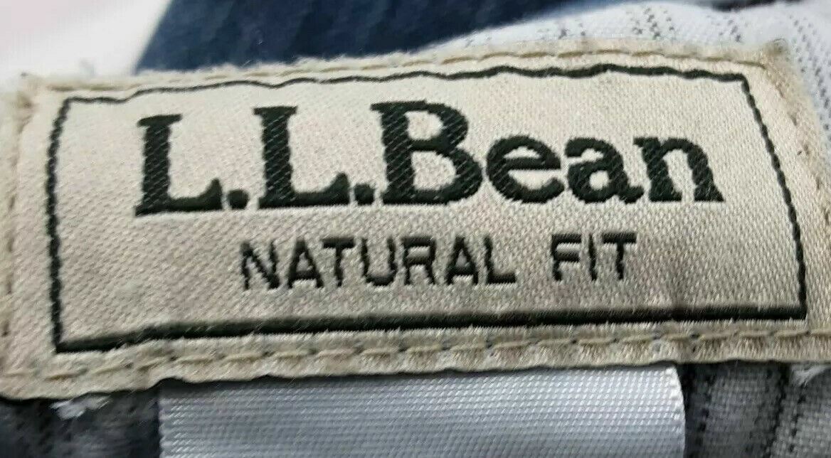 L.L. Bean Natural Fit 100% Cotton Jeans Med Wash (Size: 38 x 30)