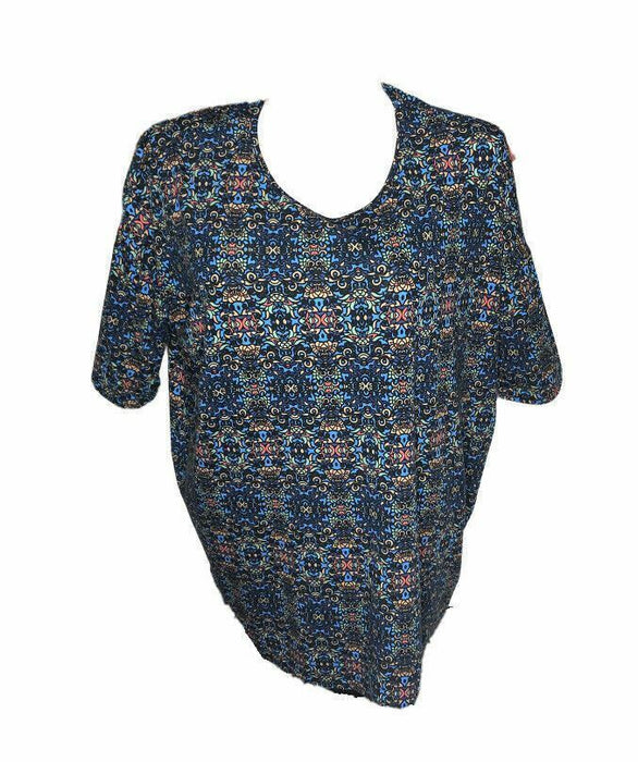 LuLaRoe Black 3/4 Sleeve Mermaid Irma Top (Size: L)