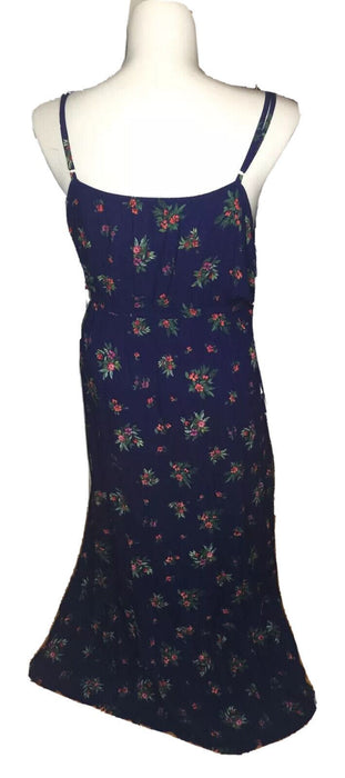 Peyton & Parker Plus Women's Off The Shoulder Blue Floral Dress (Sizes: 2x / 3x)