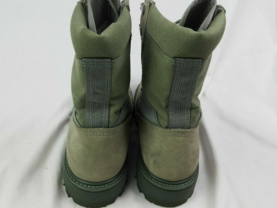 McRae | 8" Mil-Spec Steel Toe Hot Weather Men Boots | Olive (Size: 6.5 R) New!