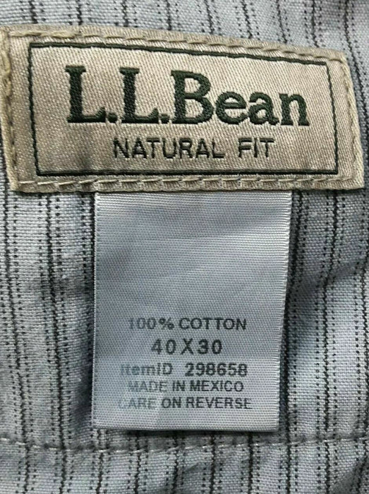 L.L.Bean 1912 Jeans Dark Wash Natural Fit (Big & Tall: 40 x 30)