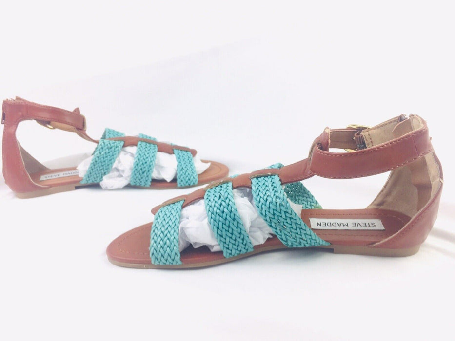 Steve Madden | Steve Madden P-Palet Leather | Sandal (Size: 6.5M)