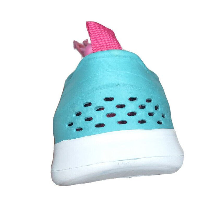 Cat & Jack Rubber Walking Slip On Turquoise Shoes Toddlers Girls (Size: 5)