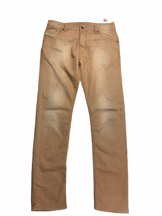 Diesel Krayver Regular Slim Fit Jeans Beige (Size; 30 x 33) 0819D