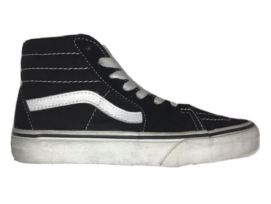 Vans SK8-Hi Classic OTW Black/White Skateboarding Shoes Boys (Size: 13.5) 500714