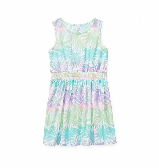 Arizona Girls Palm Sleeveless A-Line Dress