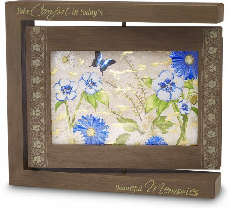 Bonita Pavilion Gift Company Memories Photo Frame 8.25"x 7.25" Rotating Frame