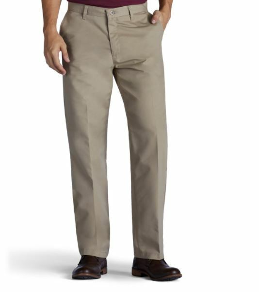 Lee Total Freedom Straight Fit Khaki Pants  (Size: 42, 36)