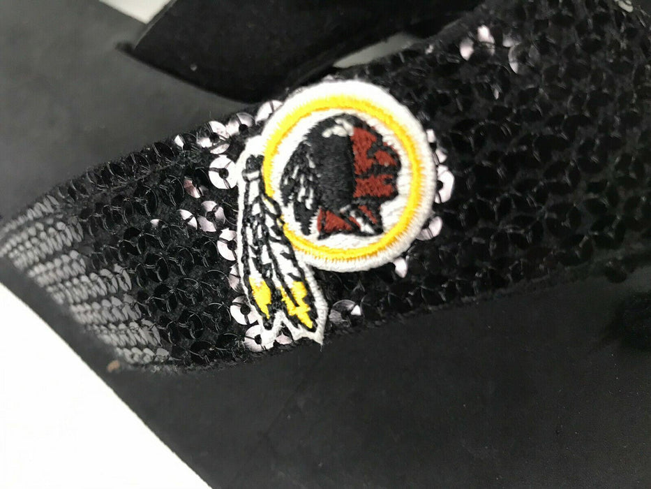 Washington Redskins NFL Forever Collectibles Flip Flops Women's (Size: XS 3-5)