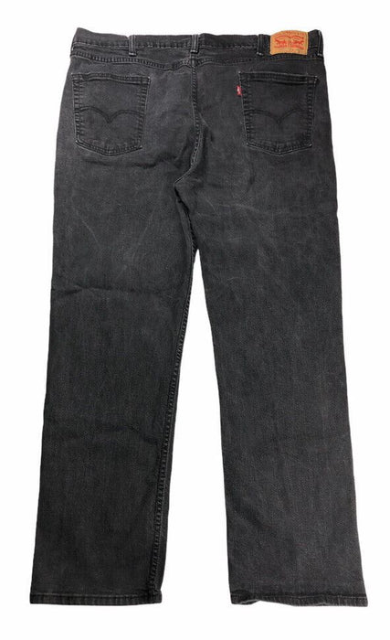 Levi's 514 Straight Fit Stretch Jeans Black (Big & Tall: 44 x 32) 005140730