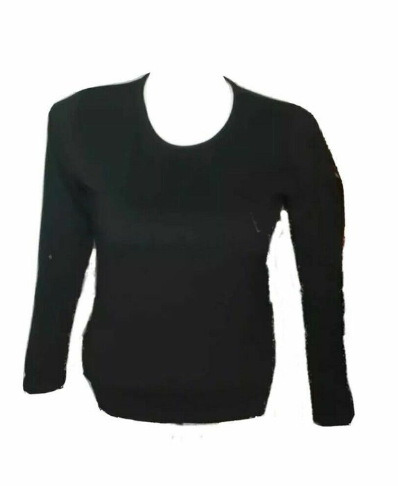 Irelia Black Long Sleeve Top (Size: XL)