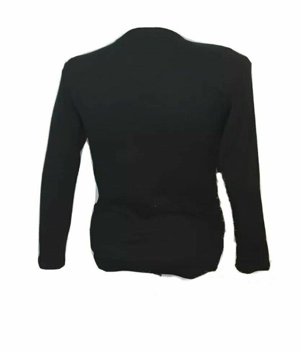 Irelia Black Long Sleeve Top (Size: XL)