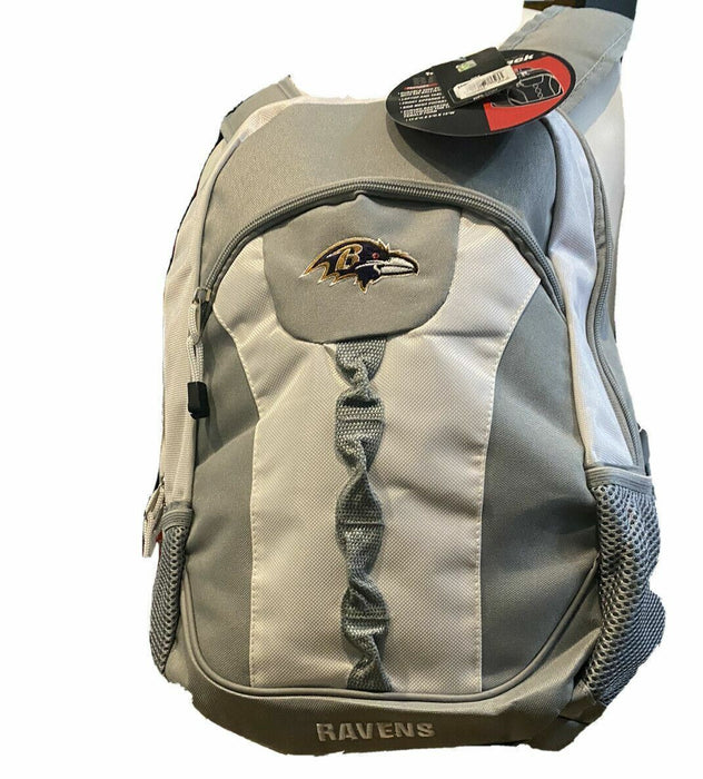 Baltimore Ravens NFL Draft Day Backpack by Team Sport | Gray