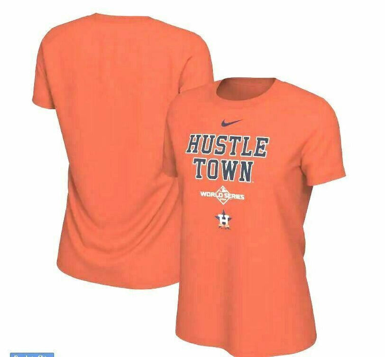 Women's Nike Orange Houston Astros 2019 World Series Bound Mantra T-Shirt