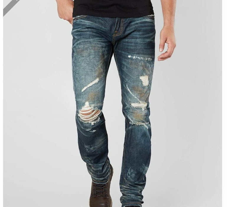 BKE Cult  Rocker Slim Straight Jeans  Buck (Big & Tall: 42 x 33) 68BB-KR4