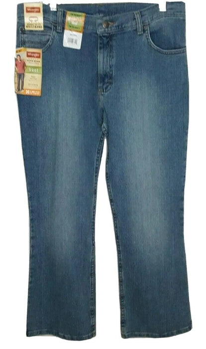 Wrangler | Boot Cut 4 Way Flex Jeans | Medium Wash Boot (Size: 16 Husky ) New!!