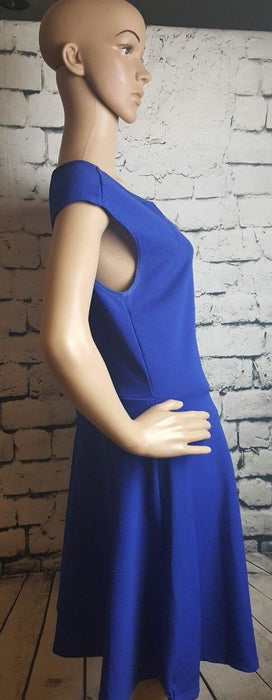 Women's Urban Rose Royal Blue Party Dress (Size: S)