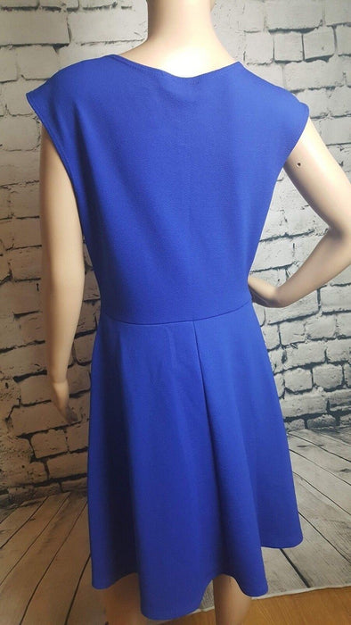 Women's Urban Rose Royal Blue Party Dress (Size: S)