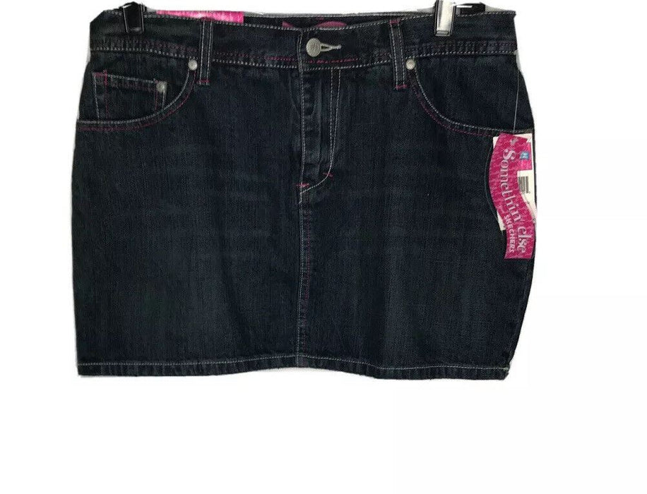 Somethin' else From Skechers Girls Jean Skirt Blue (Size: 3,9 Juniors)