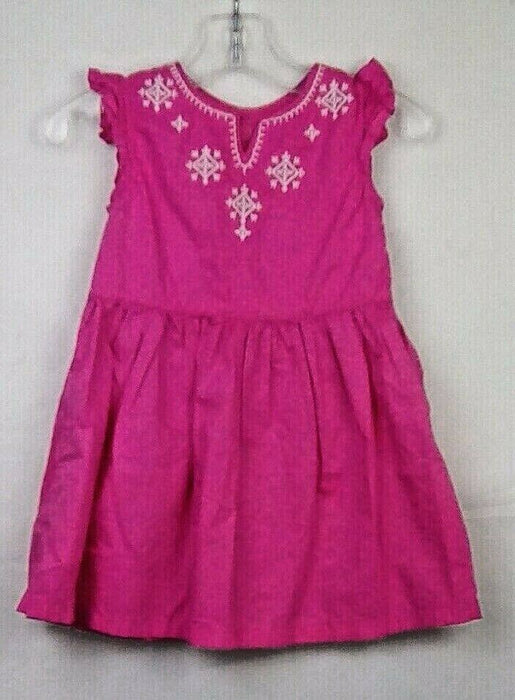 Carter's Girls Butterfly Sleeveless Dress Pink (Size: 18M)