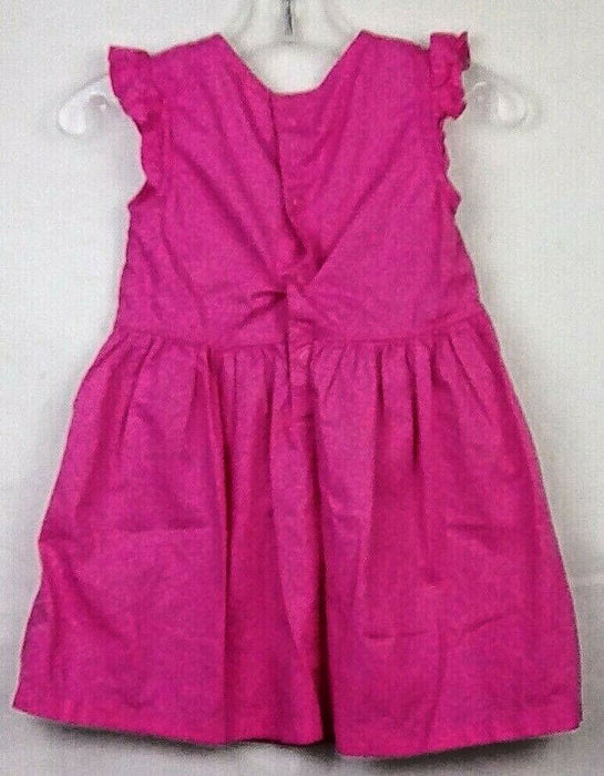 Carter's Girls Butterfly Sleeveless Dress Pink (Size: 18M)