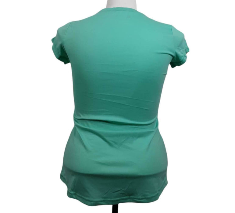 Xersion Women's Teal Slim Fit V-Neck Top (Size: S)