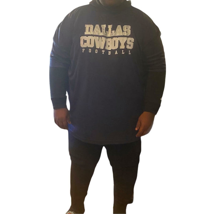 Dallas Cowboys Big Men's Authentic Performance 100% Polyester Tee's (Size: 4XLT)